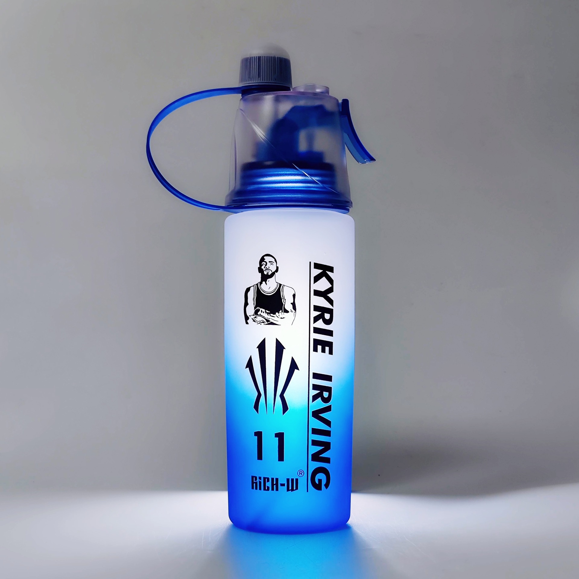 2024 New Gradient Spray Cup Inspirational Quotations Star Sports Spray Cup