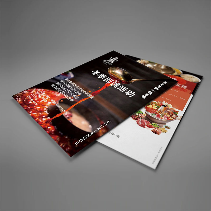 Flyer Printing FActory Poster Design A4 CoAted PAper Color Printing Single PAge Product Instructions CorporAte Flyer Printing