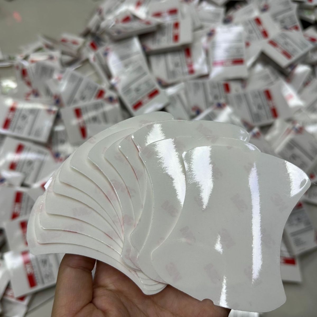 Car door handle stickers scratch-proof door bowl film protective stickers door handle Universal film transparent scratch-proof protective stickers