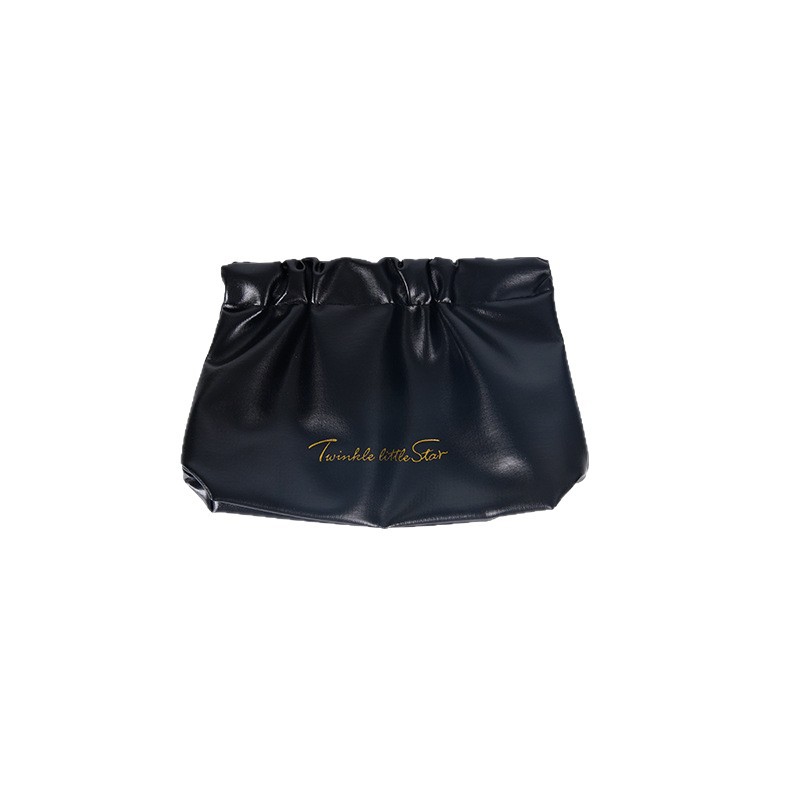 New Mini Pleated Bag Shrapnel Bag Women's Portable Storage Lipstick Cosmetic Bag Large Capacity Change Logo Customization