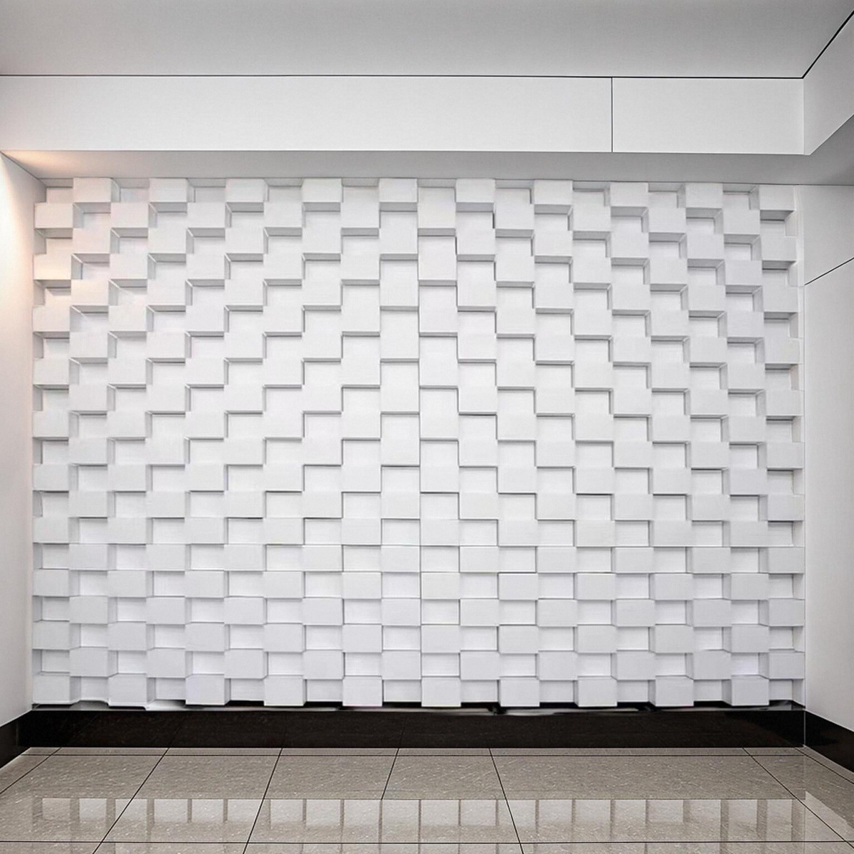 Exhibition Hall Exhibition Culture and Tourism Led Mechanical Retractable Matrix Screen Dynamic Art Interactive Background Rotating Folding Screen Rental