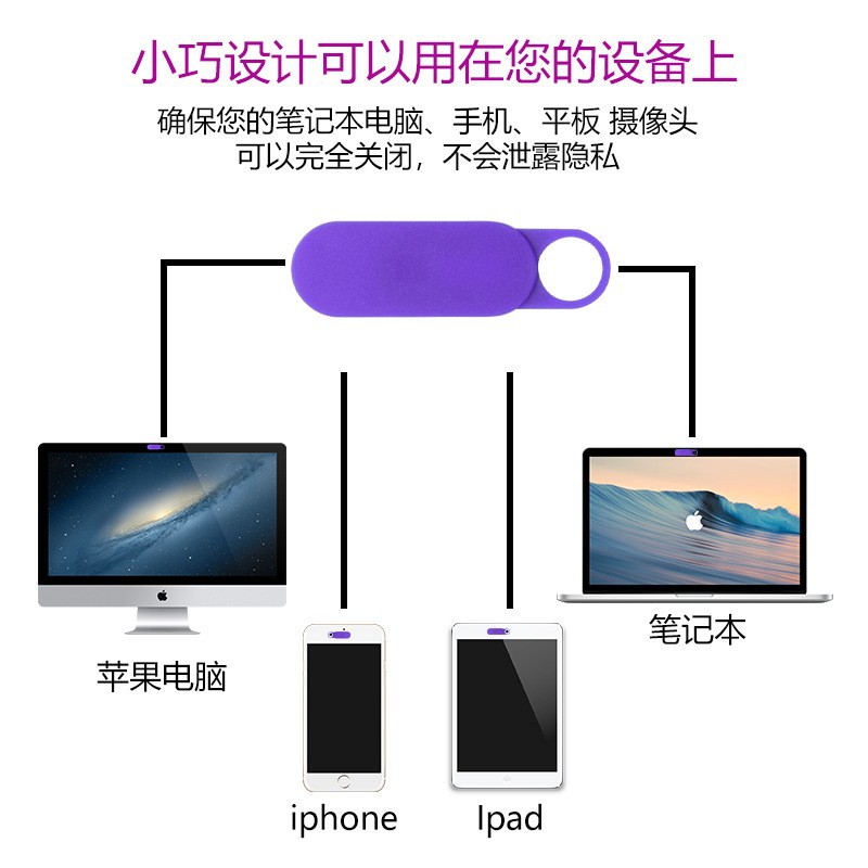 webcam cover mobile phone tablet computer camera anti-peep blocking lens cover lens privacy protection cover