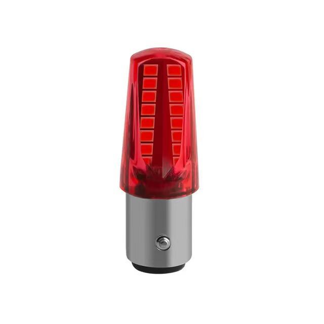 New Car and Motorcycle Led Brake Light 1157 2835 32Smd Light Flash Rgb Running Water Brake Light