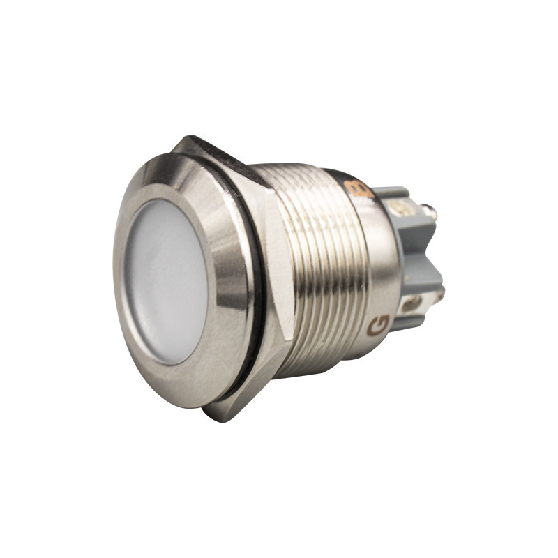 Metal Indicator Led Two-Color Three-Color 16/19/22mm Signal Waterproof Power Supply Screw Foot 12/24V