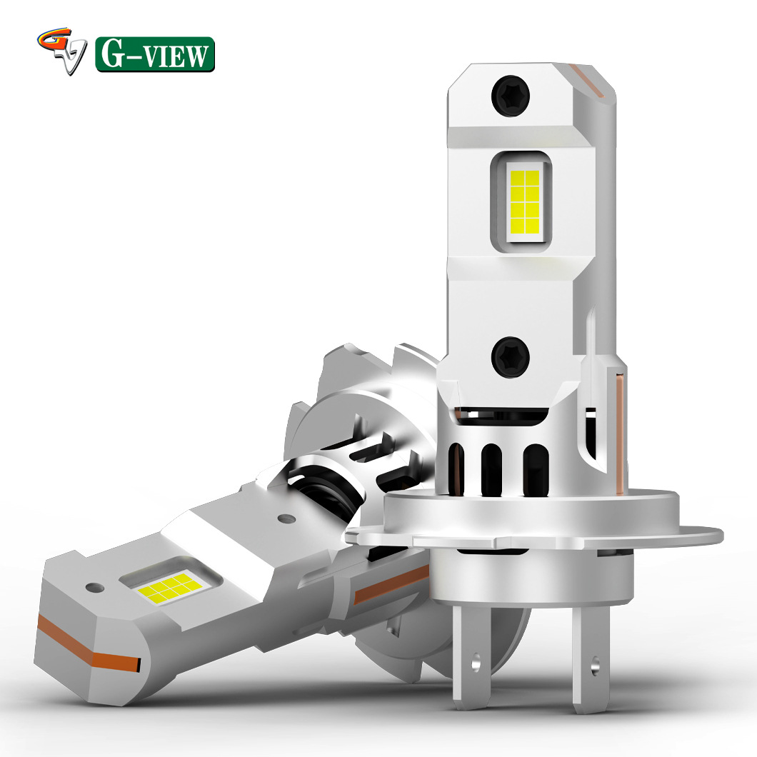 G-view direct 30W high power H7 integrated in-line LED headlights with fan plug and play