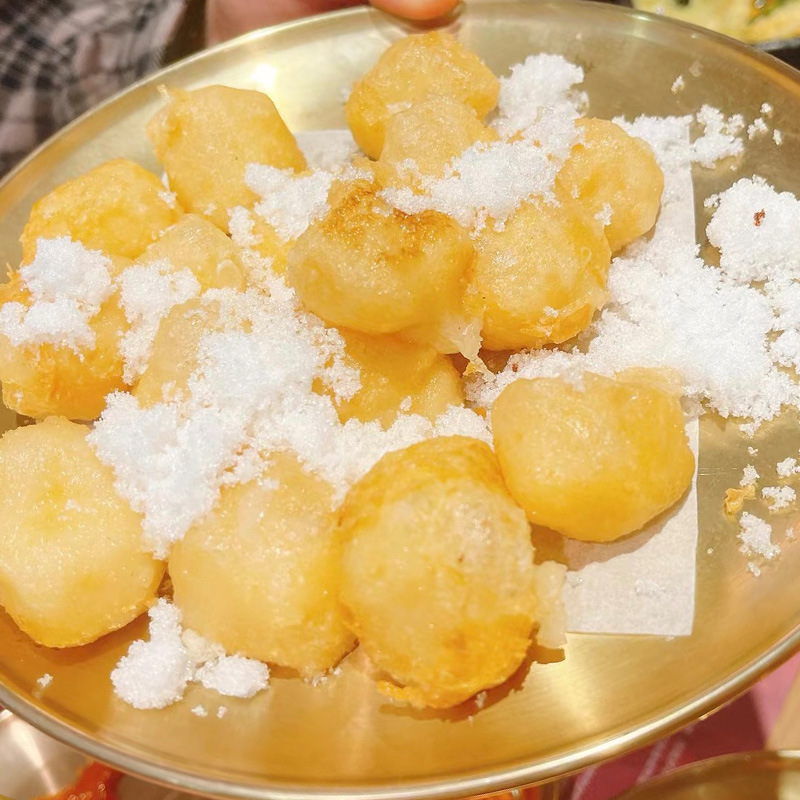 Korean-style fried cakes, Korean-style fried cakes, brushed rice cakes, snacks, barbecue shops, special staple food, rice cakes, commercial wholesale