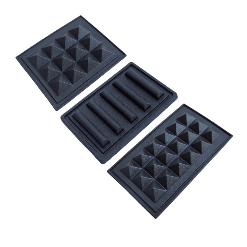 Pvc Plastic Luggage Bottom Foot Pad, Stitched Anti-Slip Round Foot Nail, Diamond Glue Seat, 5 Rod Bottom Pad Accessories