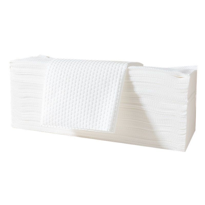 Factory wholesale disposable towel barber shop beauty salon thickened increase shampoo wipe turban wrap hair towel loose