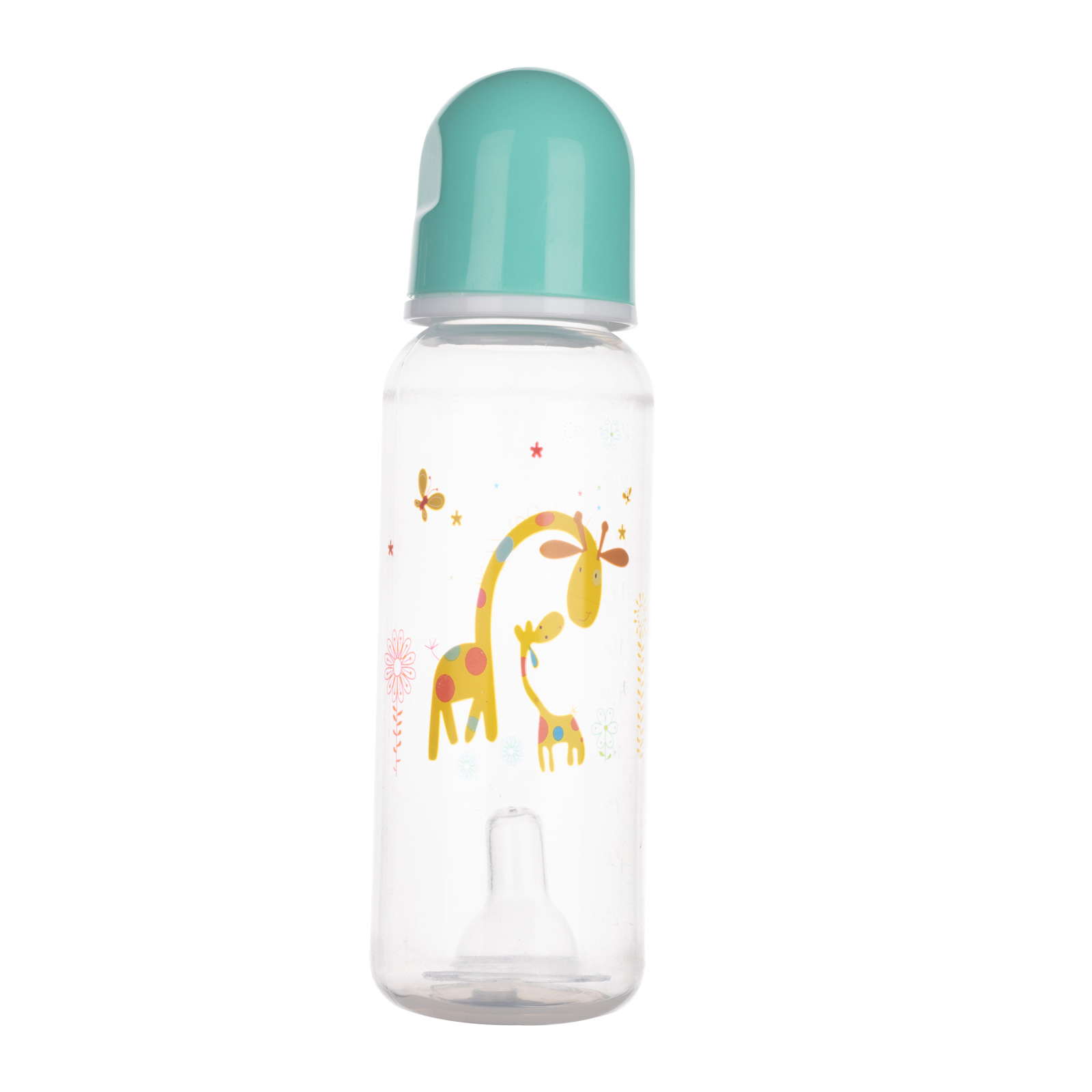 Foreign trade baby PP rebirth simulation doll special bottle wholesale 250mL factory direct wholesale PVC nipple