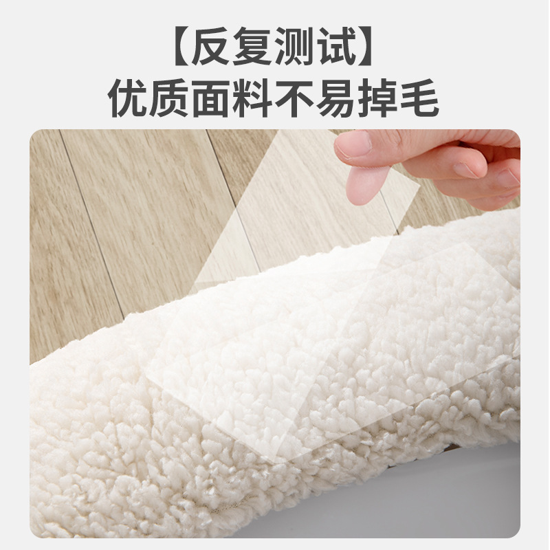 Toilet Cushion Four Seasons Universal Household Toilet Set Washer Winter Zipper Set Waterproof Toilet Cushion