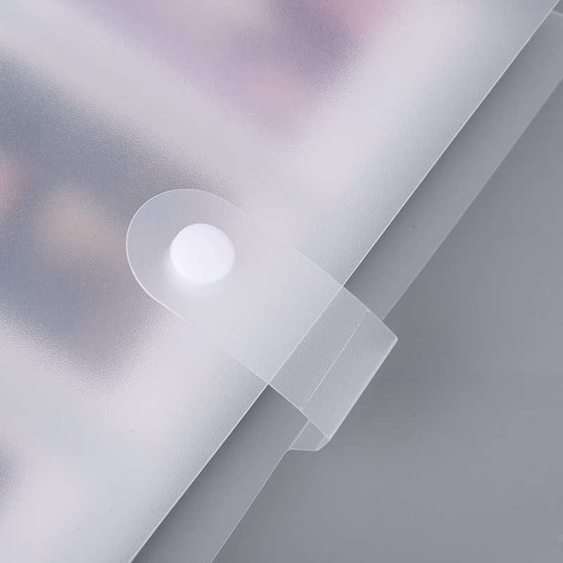 pp Buckle Card Book Photo Album Inner Book Loose-leaf Business Card Book Transparent Star Student Literacy Card Pregnancy Test Receipt Book