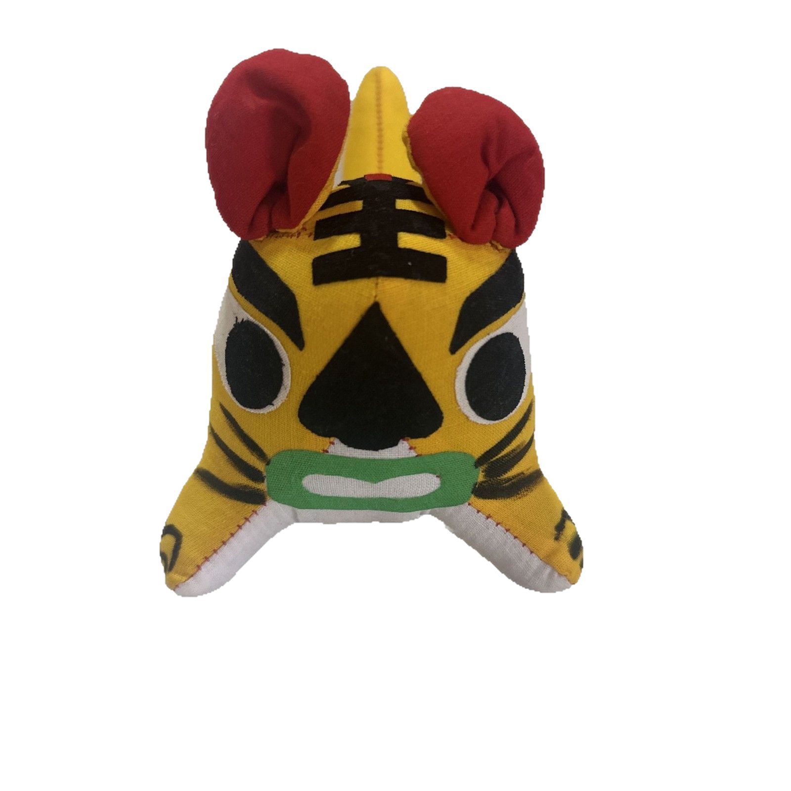 Handmade Cloth Tiger Ornaments Folk Features Craft Traditional Cloth Tiger Chinese Style Gift Cloth Tiger Decoration