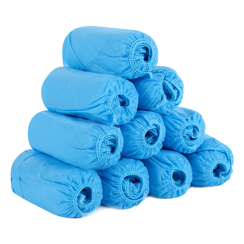 Disposable Shoe Cover Thick Foot Cover Indoor Household Non-slip Wear-resistant and Dustproof Non-woven Shoe Cover for Student Computer Room