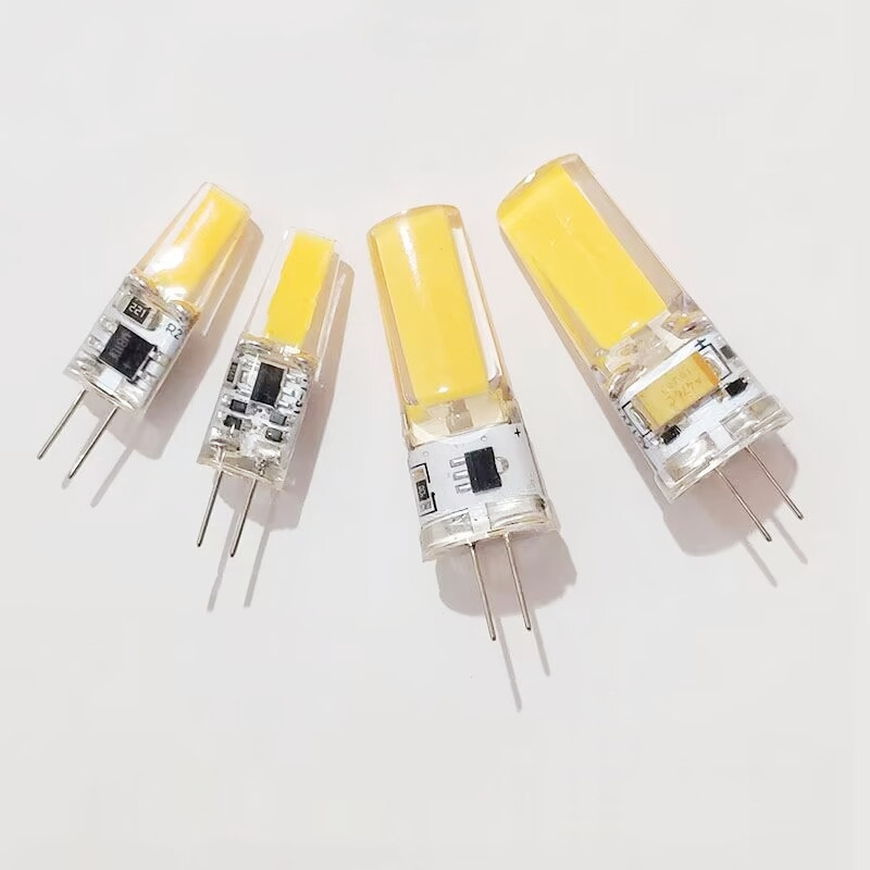LED G4 COB light source lamp beads 12V 3W 5W silicone transparent 360 ° luminous lamp beads home lighting light