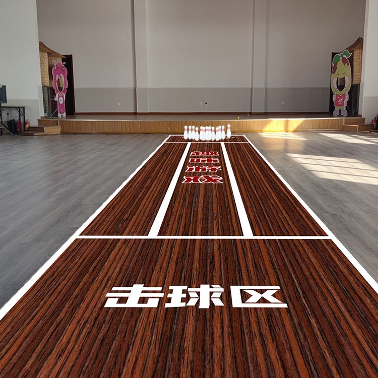 Bowling Track Cloth Kidsren's Large Adult Fun Competition Game Sports Outdoor Indoor Team Building Props