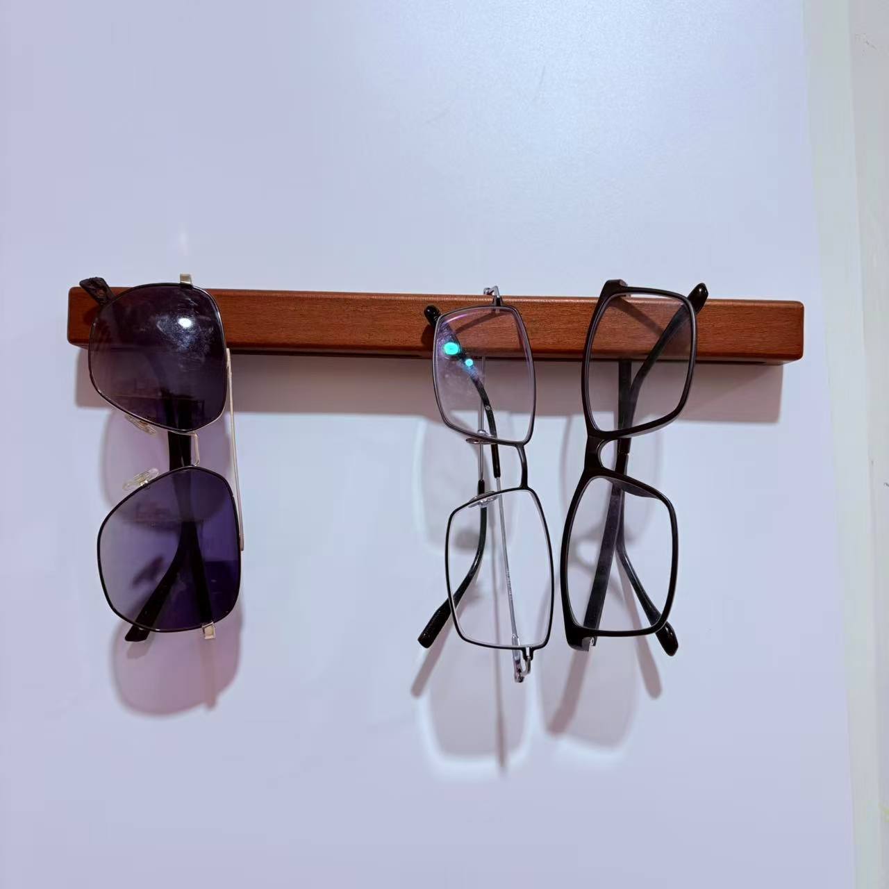 Подвесная вешалка для очков без сверления, органайзер для хранения очков, подставка для солнечных очков