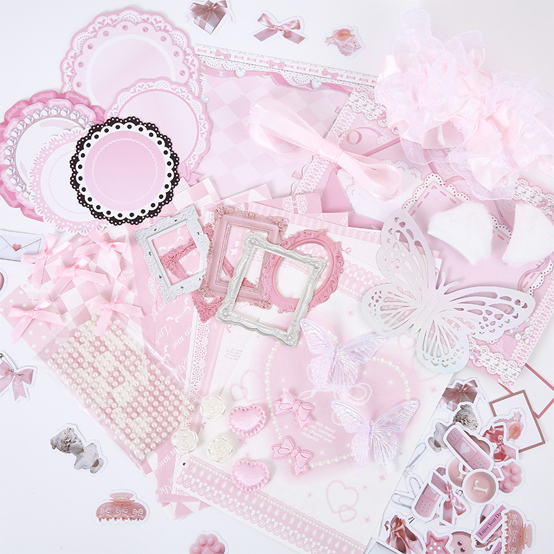 Jilu Yu Jian Chengpin Dimensional Fantasy Series - Pain Bag Guzi Za Bag DIY Journal Decoration Material Filling Pack