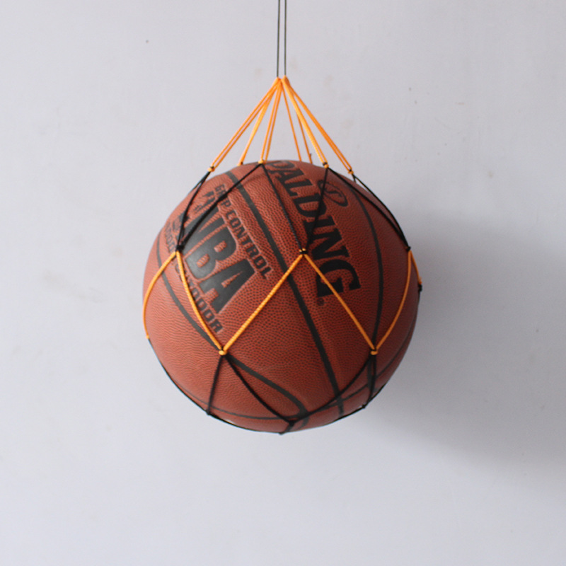 Wholesale Ball Bag Single Pack Basketball and Football Mesh Bag Can Hold Size Five and Seven, Portable