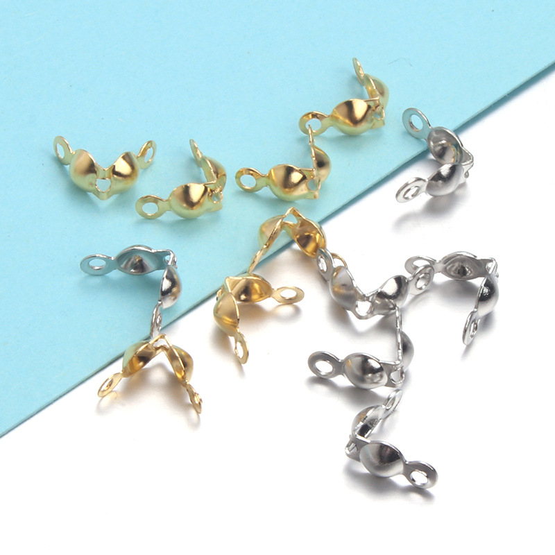 Электролитическая железная пряжка с жемчужным ожерельем, финишная пряжка, бусина, браслет, ювелирная соединительная пряжка, материалы для DIY, ручная работа