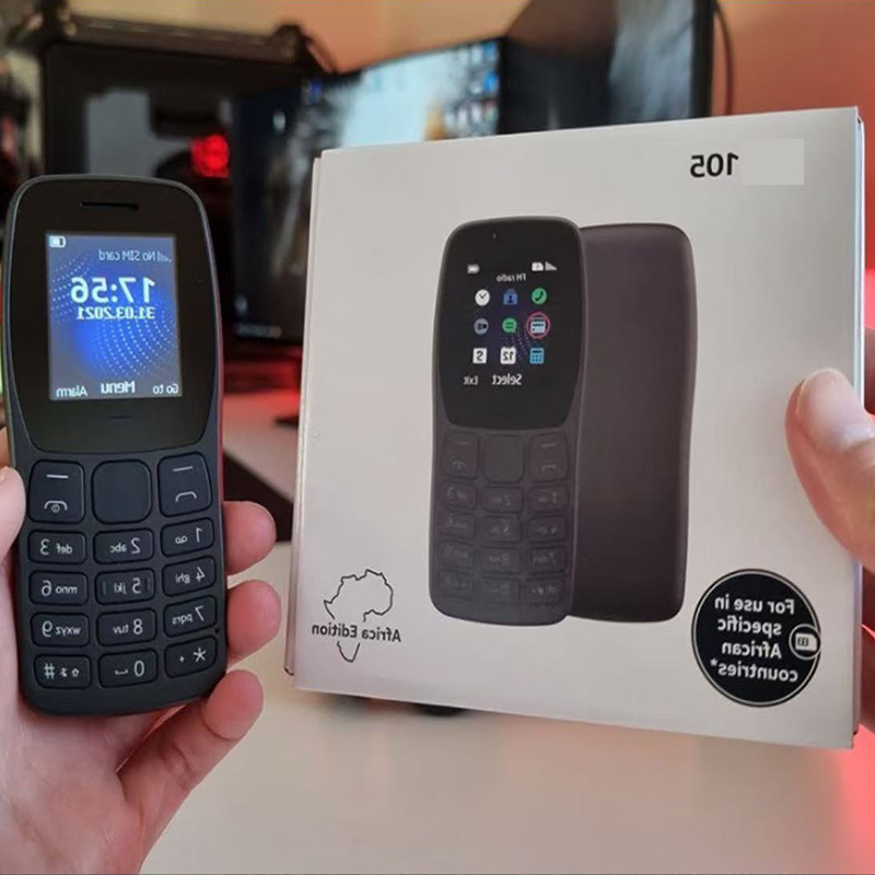 African Hot-Selling Straight Phone 105 2022 Straight Phone Button Phone Cross-Border Phone Bar Phone