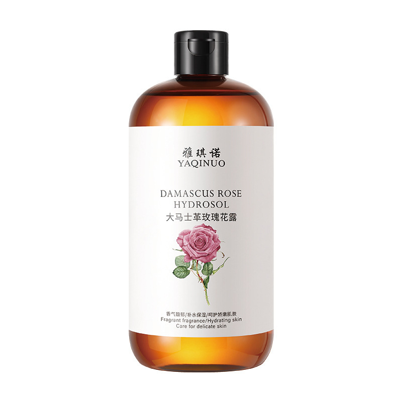 Yaqinuo Damascus Rose Hydrosol Hydrating Moisturizing Toner Spray for Wet Compress