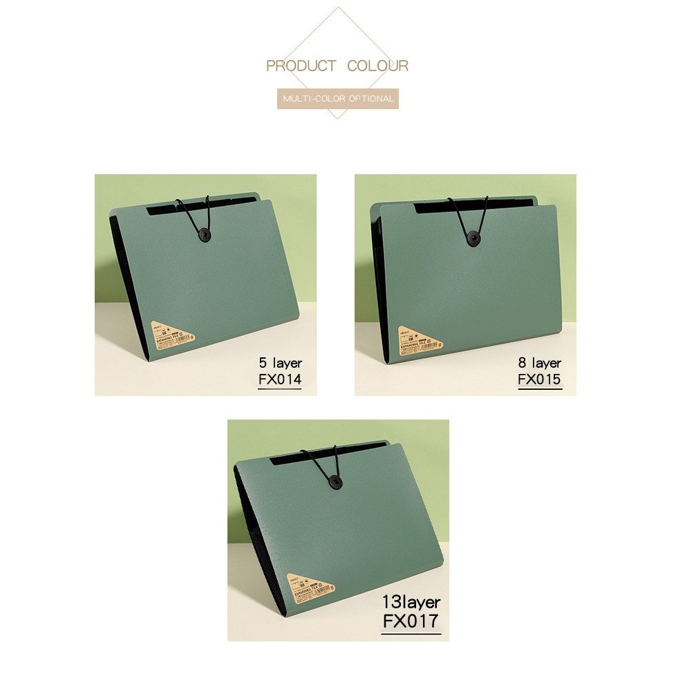 Kobest Kangbai Folder Office Information Document Bag Student Test Paper Folder Cross-Border E-Commerce Exclusive Can Be Labeled