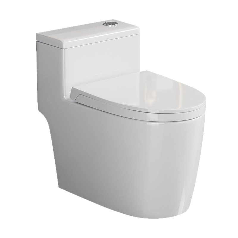 Toilet Household Toilet Bathroom Deodorant Ceramic Large Diameter Impact Toilet Water-Saving Siphon Flush Toilet