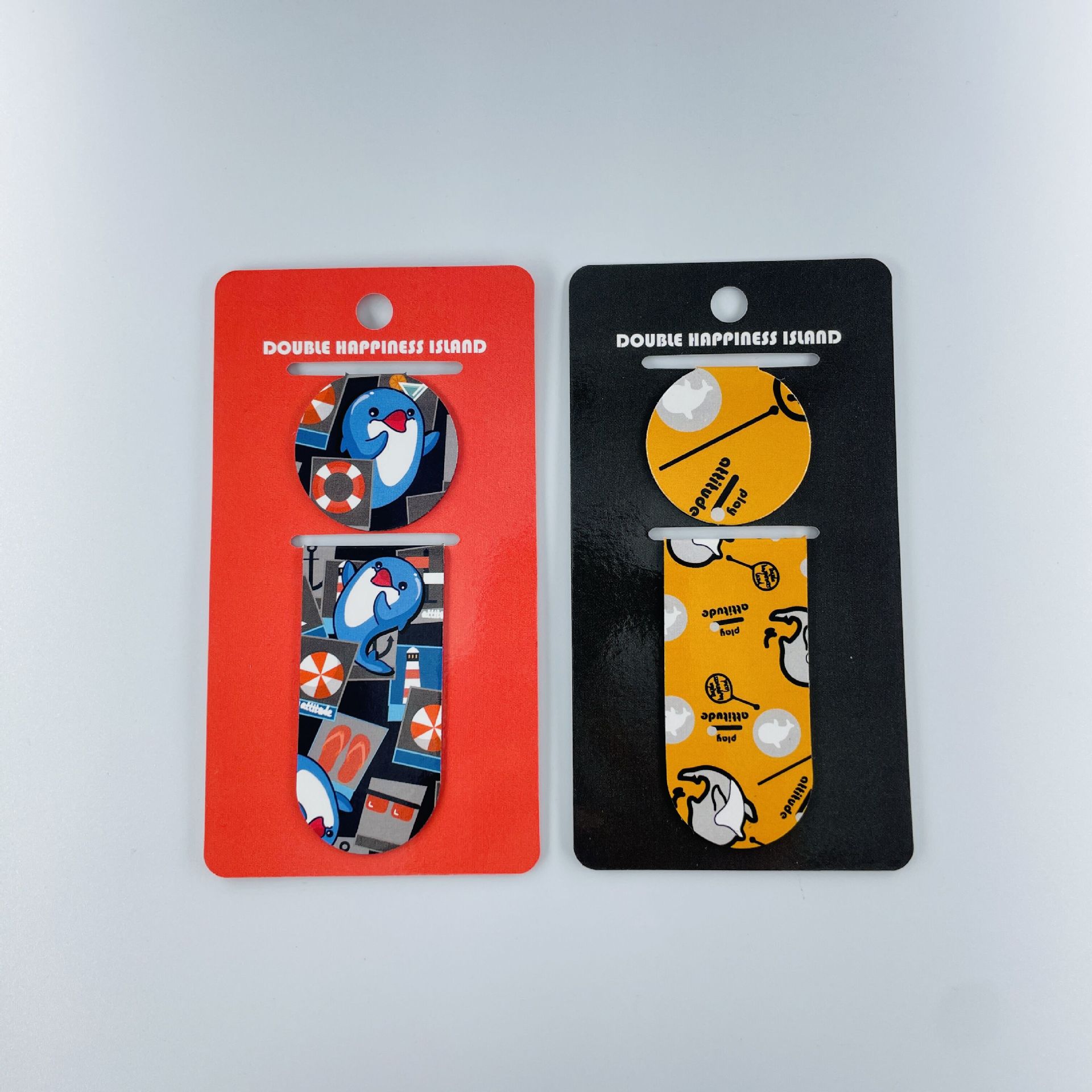 Magnetic Bookmark Pp Synthetic Paper Bookmark to Make Special-Shaped Pvc Souvenir Practical Small Gift Printed Logo