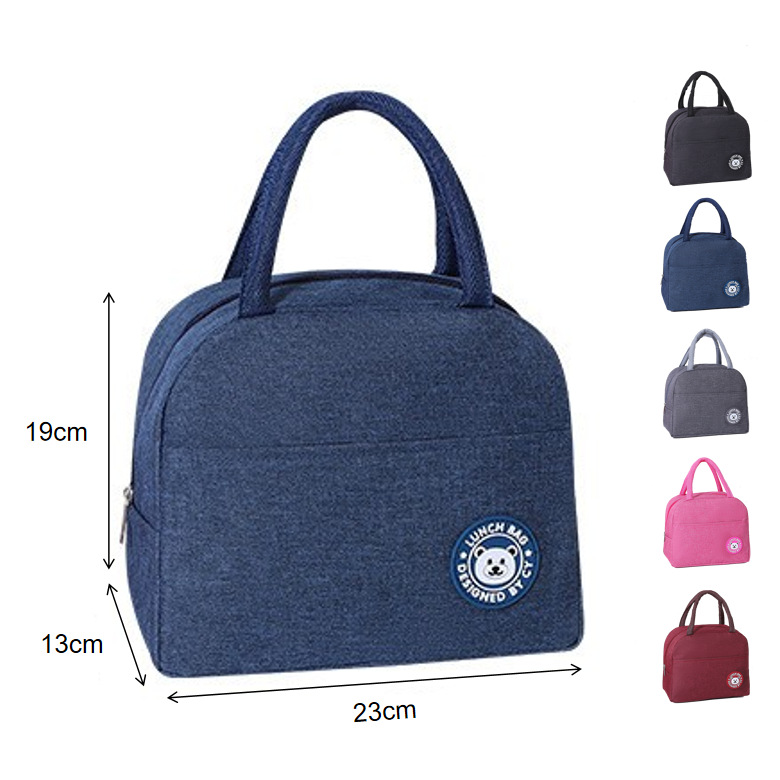 Горячая сумка для обедов, для офисных работников, с алюминиевой фольгой, утолщенная