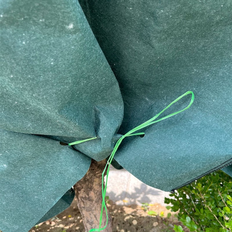 Cold-proof Cloth Plant Warm-keeping Non-woven Fabric Cover Wrap Tree Protection Garden Shrub Greening Belt Wind-proof Anti-freezing Tree Cover