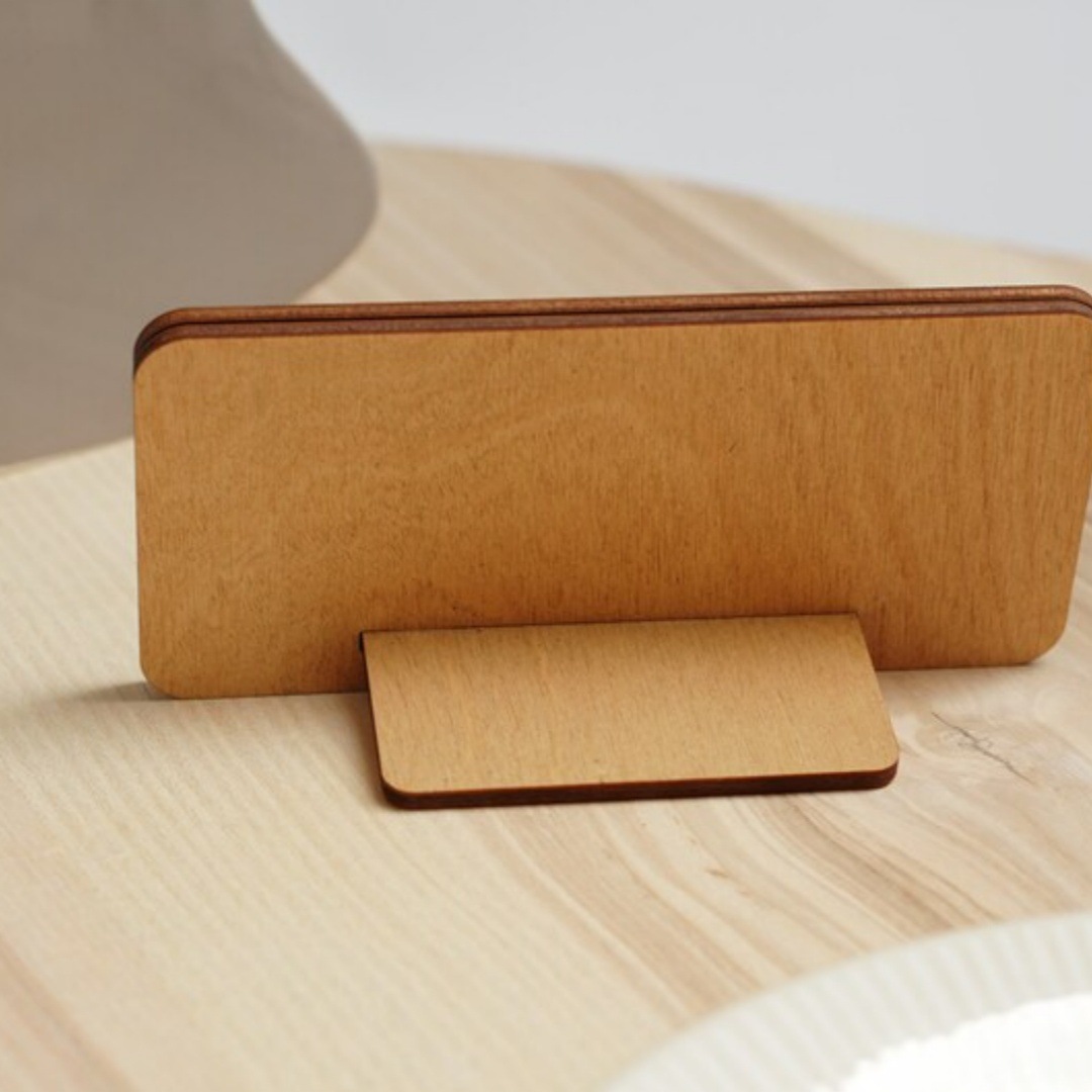 Personalized Creative Customized Wooden Qr Code Ordering Card Restaurant Ordering Card Best Friend Couple Creative Personalized Gift