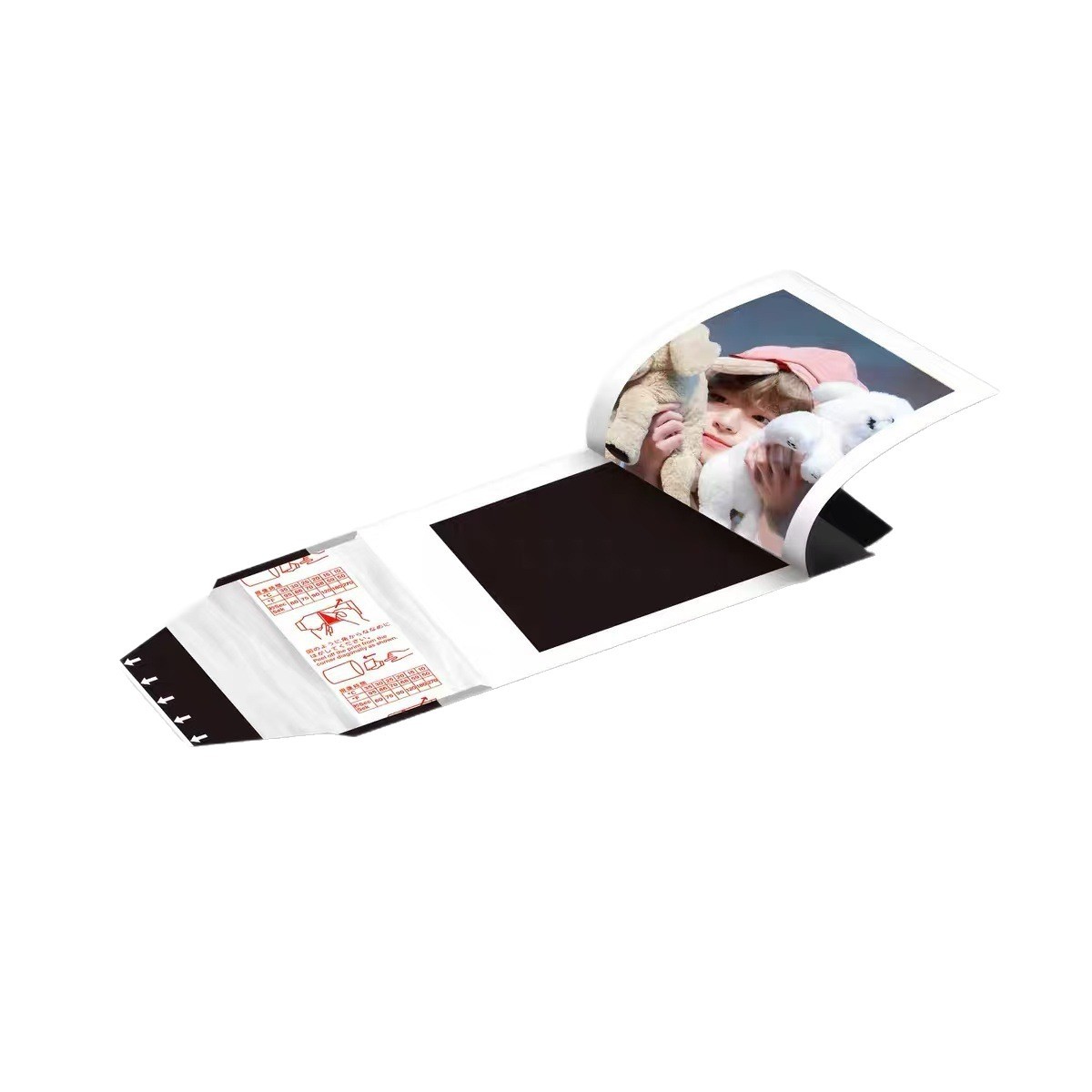 Tear-Resistant Polaroid Recyclable Tear-Off Custom Tear-Off Sheets Tear-Off Cards Celebrity Photo Cards Celebrity Materials