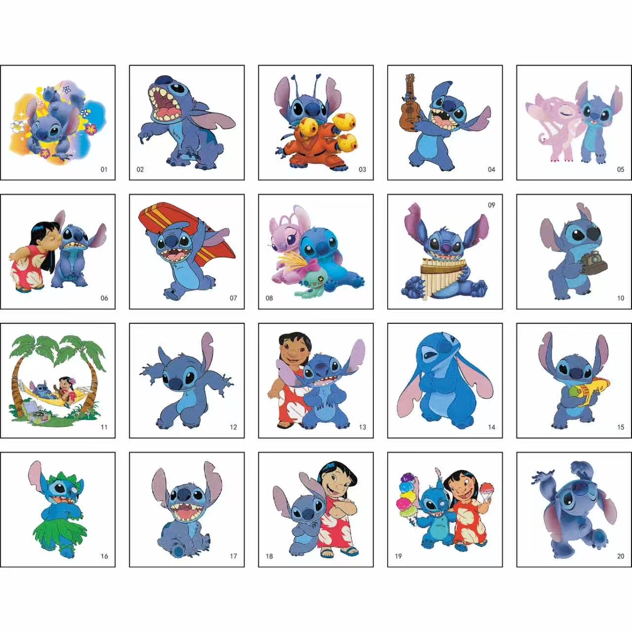 Cross-Border Cartoon New Style Zootopia Tattoo Stickers for Kids, Cute Tattoo Stickers