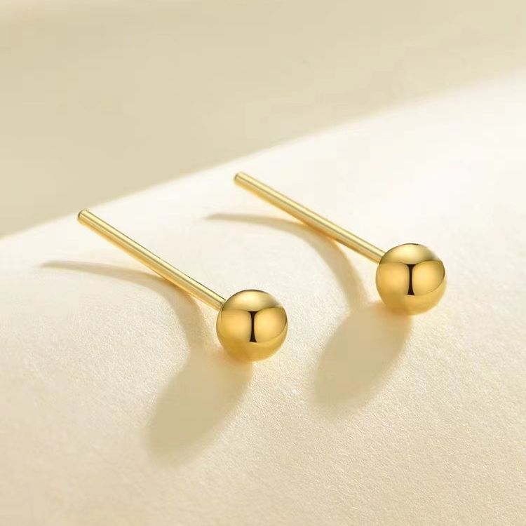 Xinbaoli серьги с жемчугом 18К золота Au750 3N 4N, простые серьги, подарок на День святого Валентина для мамы