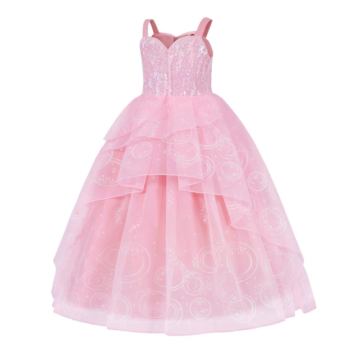 Foreign Trade Explosions Magic Bad Witch Princess Dress Sequins Pink dress Glenda cosplay Girl's Dress