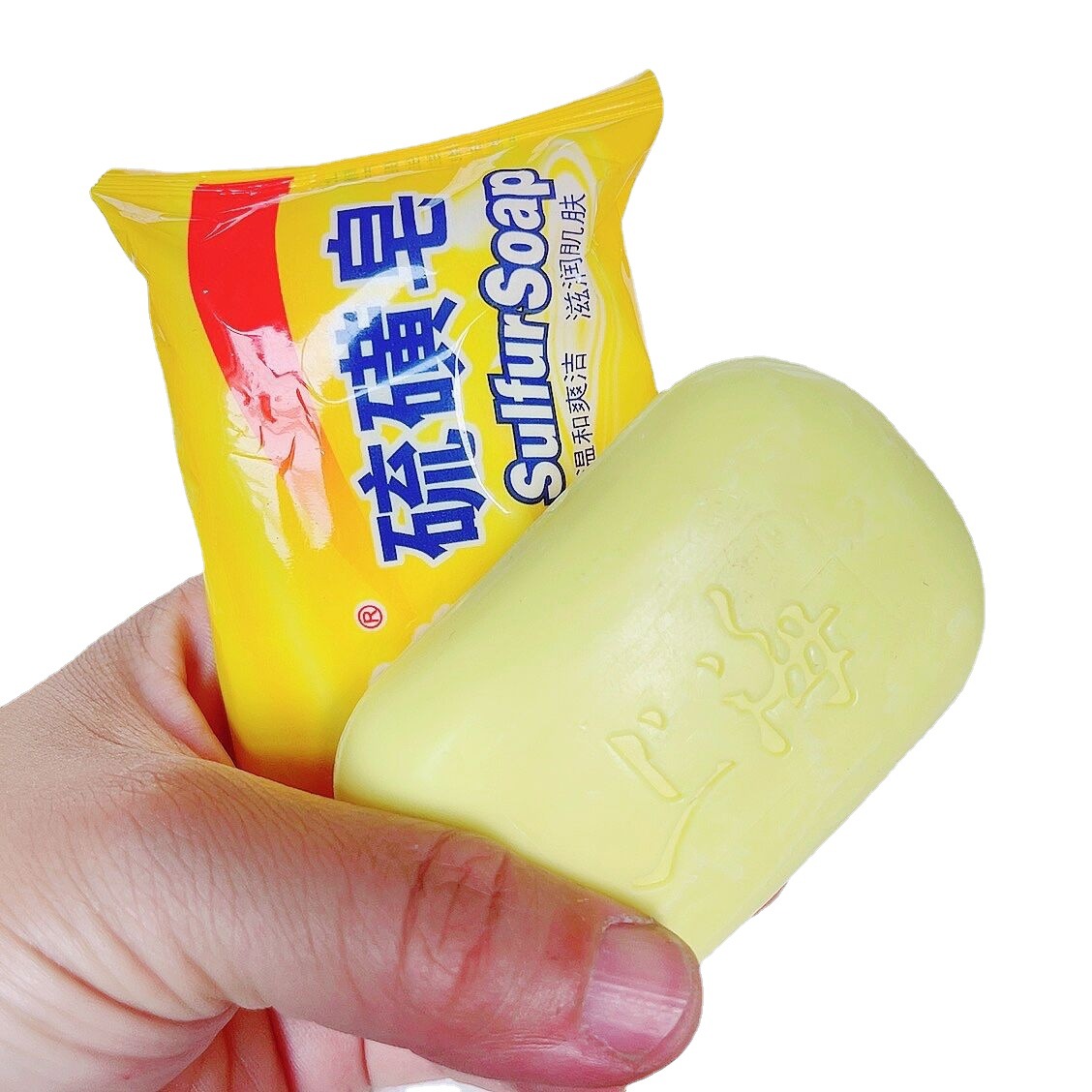 Authentic Shanghai sulfur soap 85g soap procedures are complete and worry-free sales of Jiangsu, Zhejiang, Shanghai and Anhui 72 postage