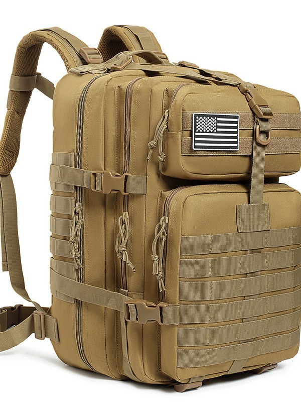 Outdoor Sports Waterproof Backpack Hiking Mountaineering Camping Large Capacity Molle Expansion 3P Tactical Bag