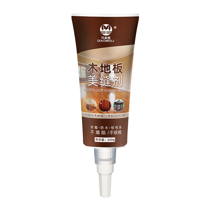 Wood floor sewing agent waterproof mildew-proof caulking agent hand squeeze household wood floor filler sewing agent manufacturers wholesale
