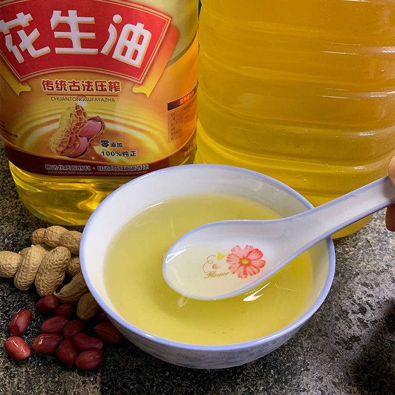 Purely Fragrant Farmhouse Good Commercial Physical Self-Pressed Barreled Peanut Oil Household Healthy Pressed Edible Oil Peanut Oil 5
