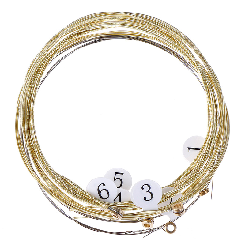 Folk guitar string wood guitar string brass hexagonal steel core set string WINLY string factory direct wholesale