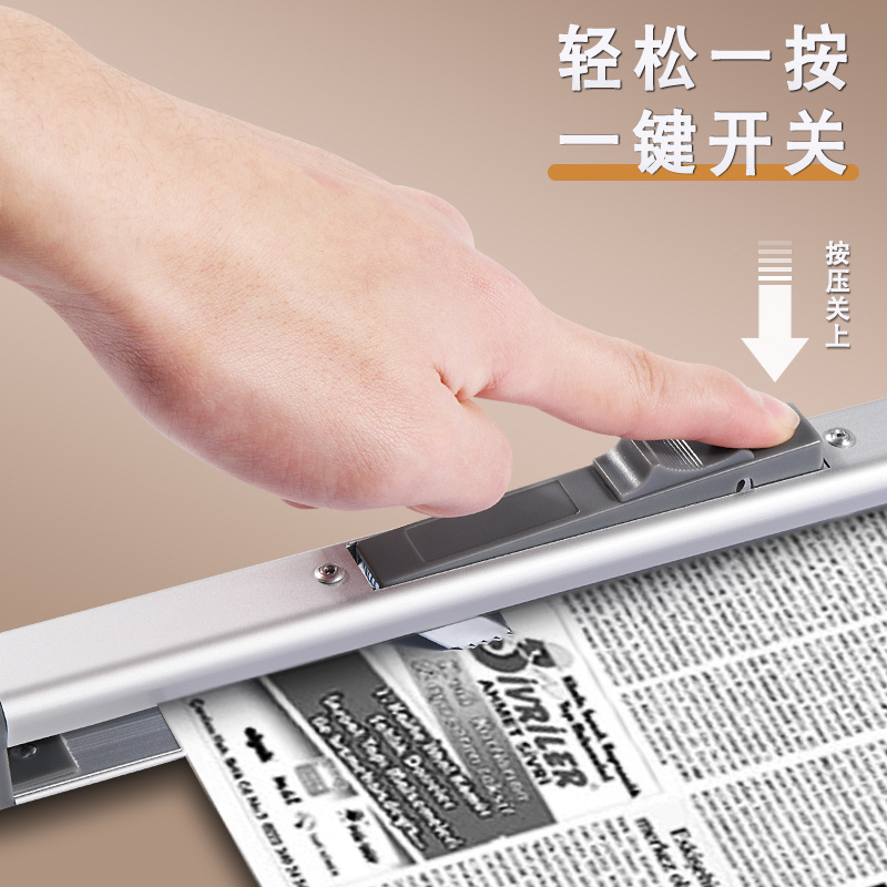 Aluminum alloy newspaper newspaper clip primary school students learning Chinese mathematics English composition newspaper can be hung on the wall test paper clip