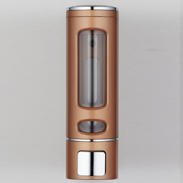 Cross-border manufacturers 400 ml wall-mounted teacup single-head manual pressure hand sanitizer soap box soap dispenser