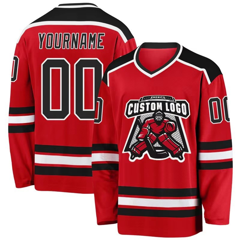 Cross-border Amazon ebay hockey uniform custom embroidered printed letters hockey uniform men's quick-drying clothes olive ball uniform