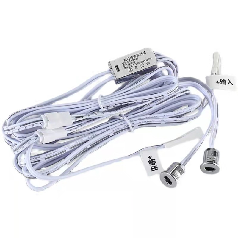 Led External Cabinet Wardrobe Light Sensor Switch Wire-Free Box Sensor Human Body Hand Scan Touch Door Control Sensor