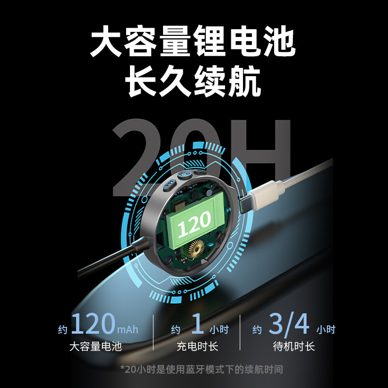 Car Fm Bluetooth 5.3 Transmitter and Receiver Two-In-One Car Audio Connection Wireless Audio Call Adapter