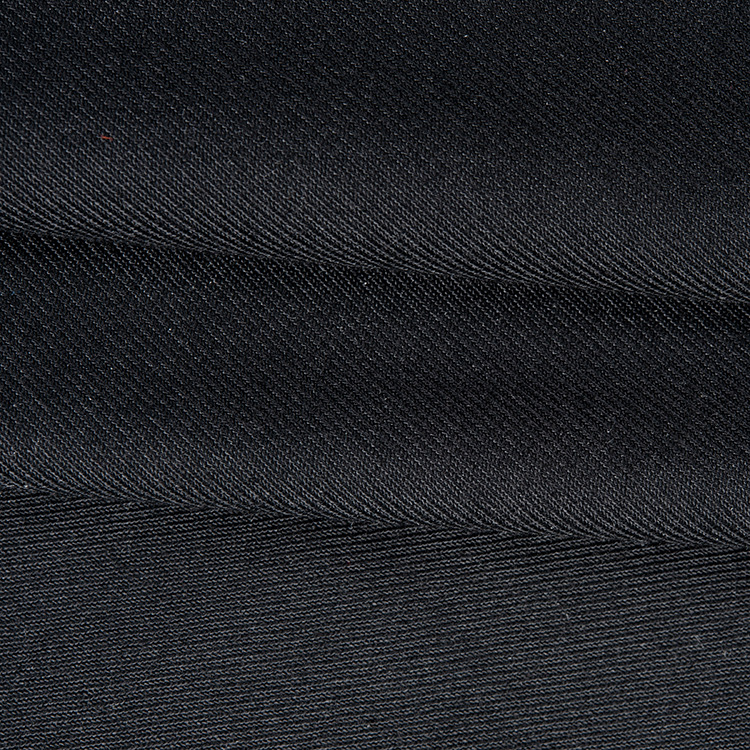 Encrypted satin back twill Serge 480g coarse twill TR business frock padded suit fabric wholesale
