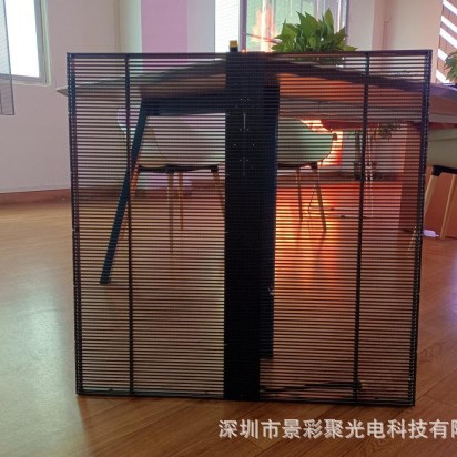 Светодиодный стерео экран, полный цвет, прозрачный экран, смотровой лифт, 3D, высокая светопропускная способность, большой экран