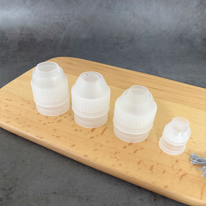 Plastic Nozzle Converter, Decorating Nozzle Adapter, Cream Decorating Connector, Cake Piping Nozzle Baking Tool
