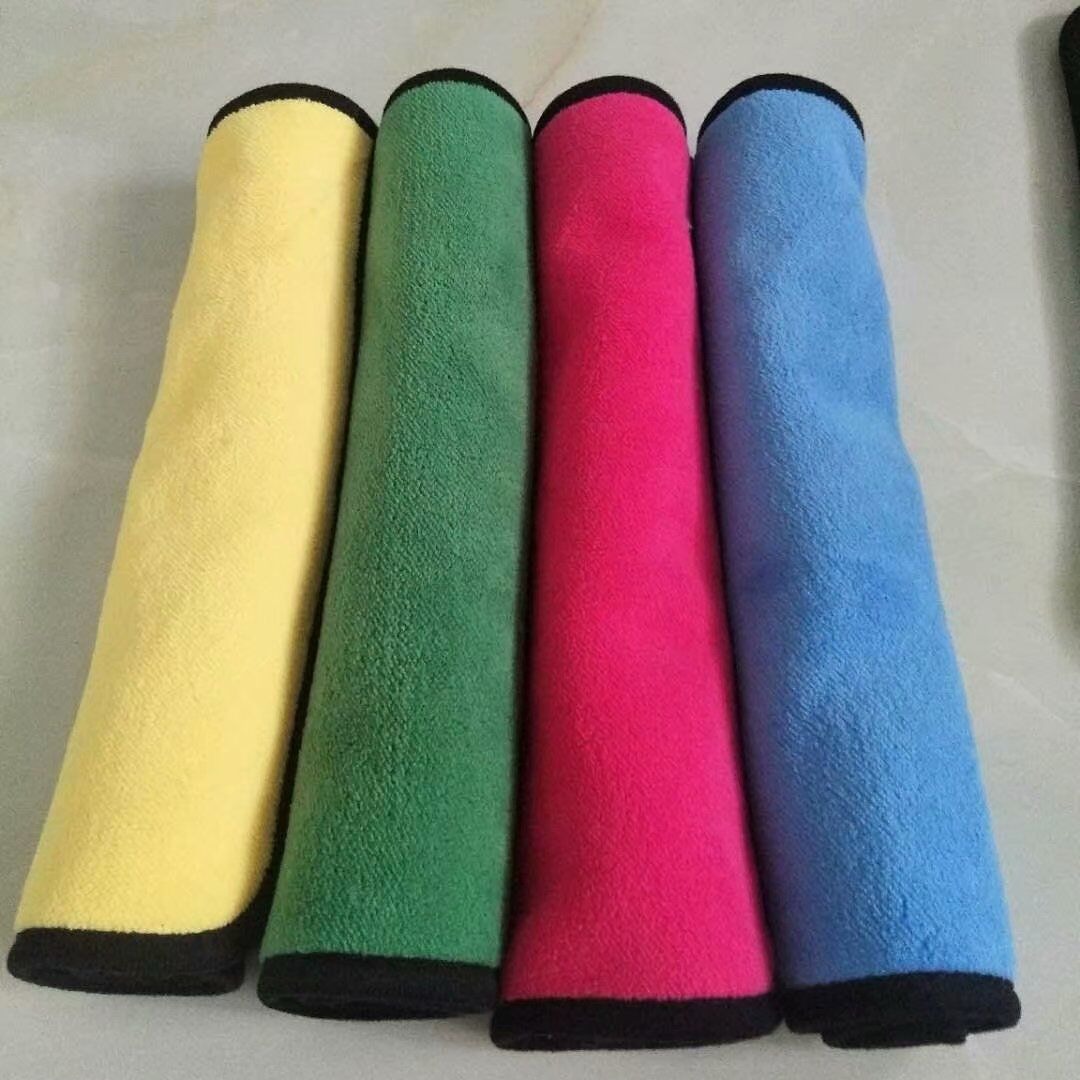 Car Cleaning Towel, Special High-Density Coral Velvet Cleaning Car Wash Towel, Thickened Double-Sided Ultra-Fine Fiber Square Quick-Drying Towel