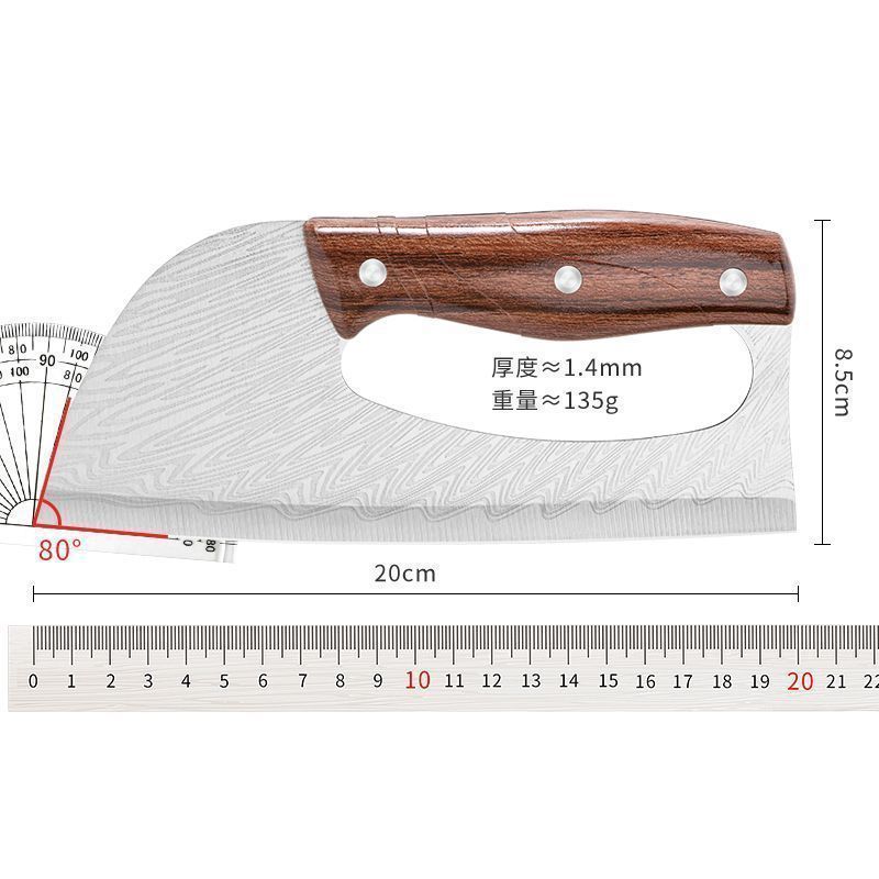 Manufacturer Wholesale Stainless Steel Slicing Knife Kitchen Household Kitchen Knife Women's Household Grinding-Free Labor-Saving Internet Celebrity Kitchen Knife